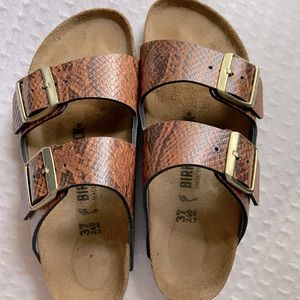 Birkenstock Arizona - 37N in snake brown